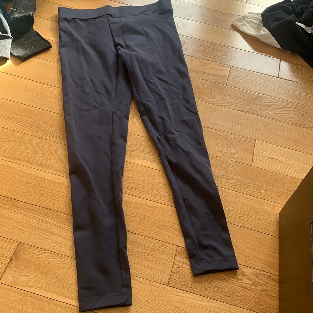 Blue leggings